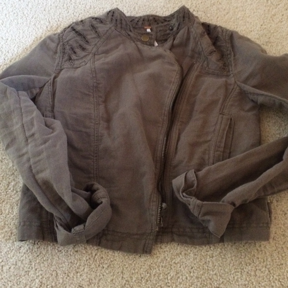 Free People Brown Jacket